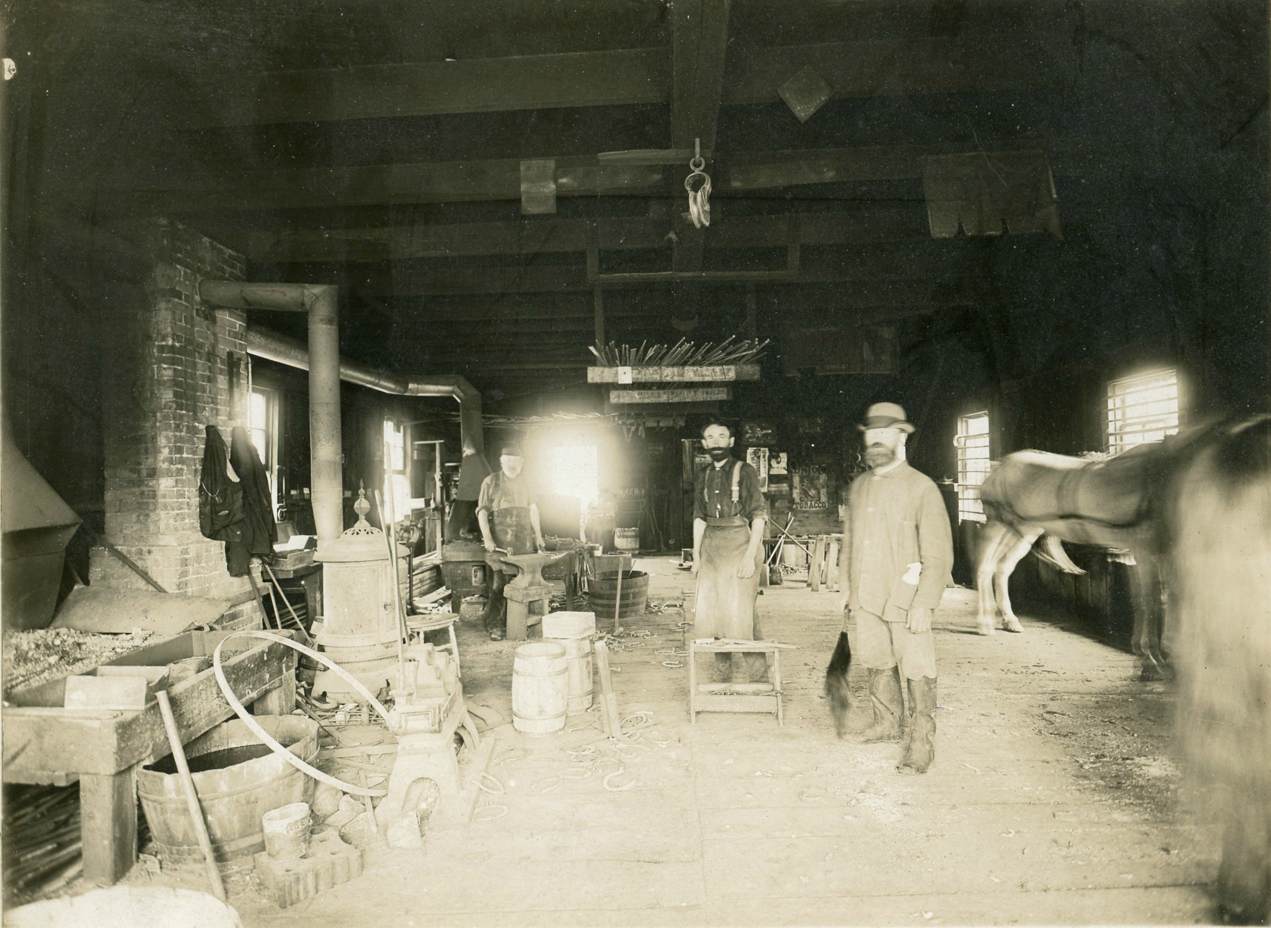 Blacksmith shop in Heuvelton