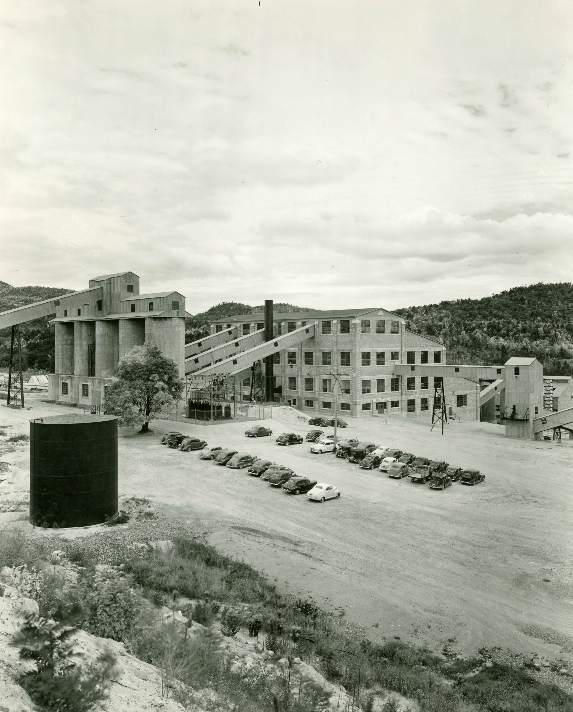 No. 7 concentrating mill in Mineville