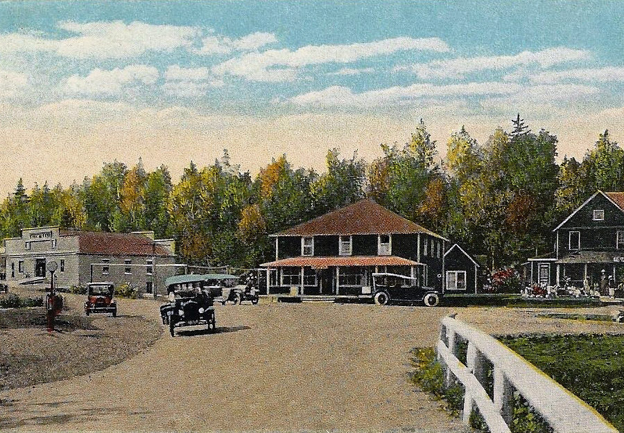 Main Street in downtown Inlet