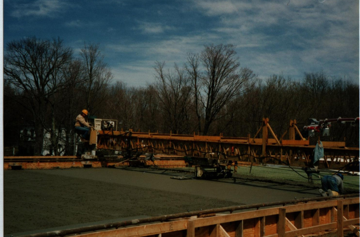 Building a bridge in South Colton