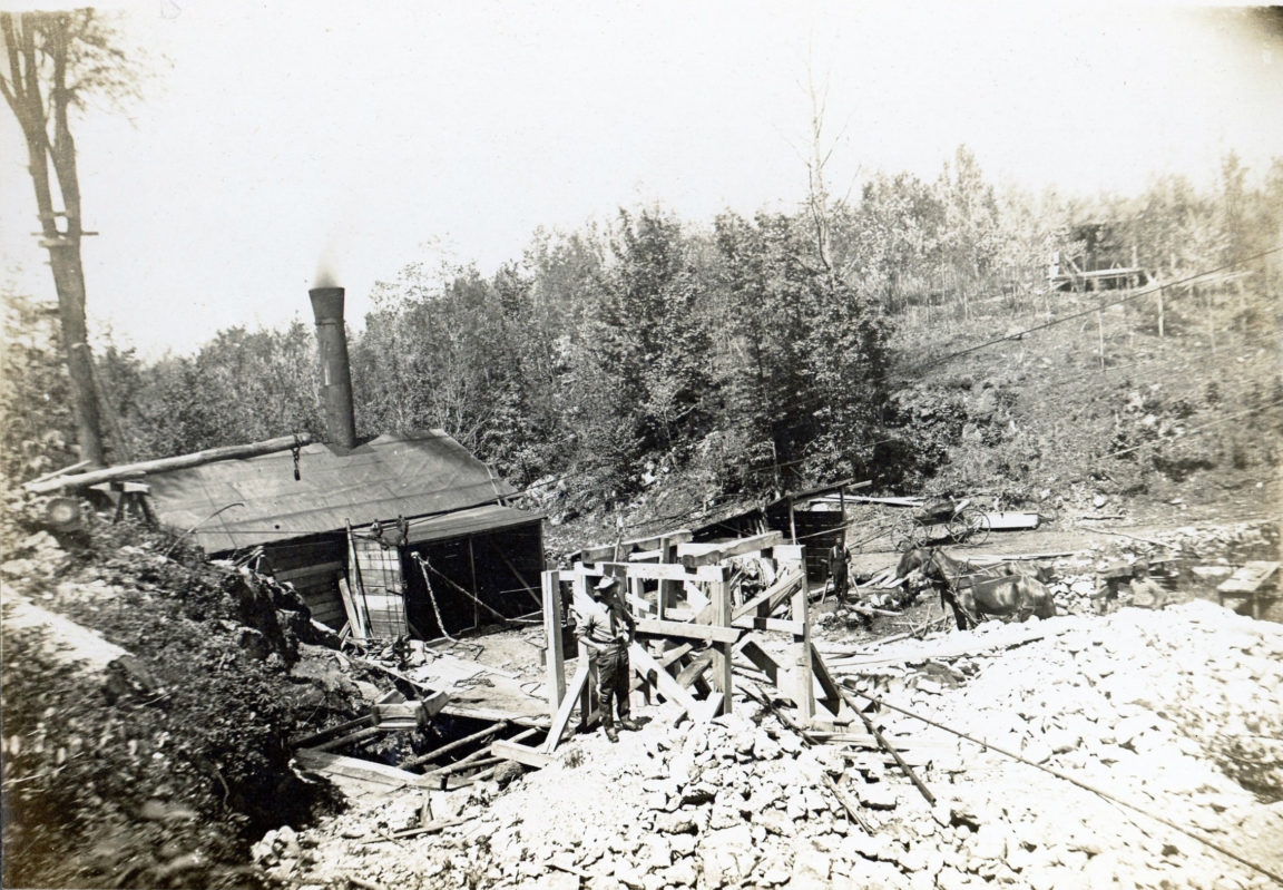 Lime quarry in Natural Bridge