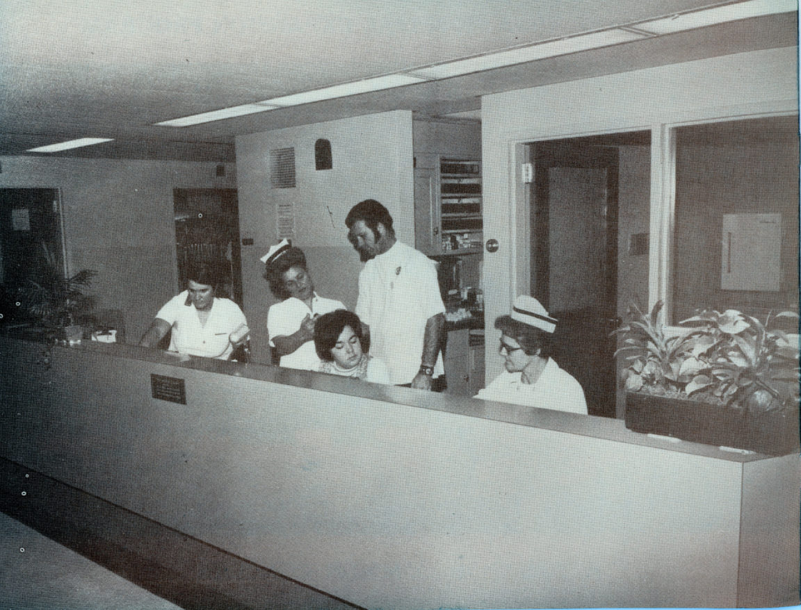 Carthage Area Hospital nurses at reception desk in Carthage