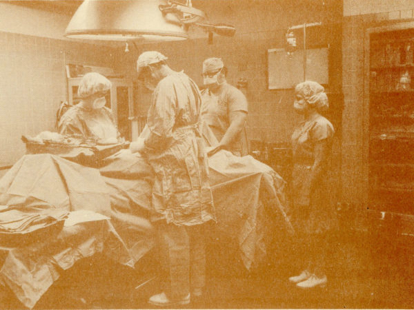 Carthage Area Hospital operating room team at work in Carthage