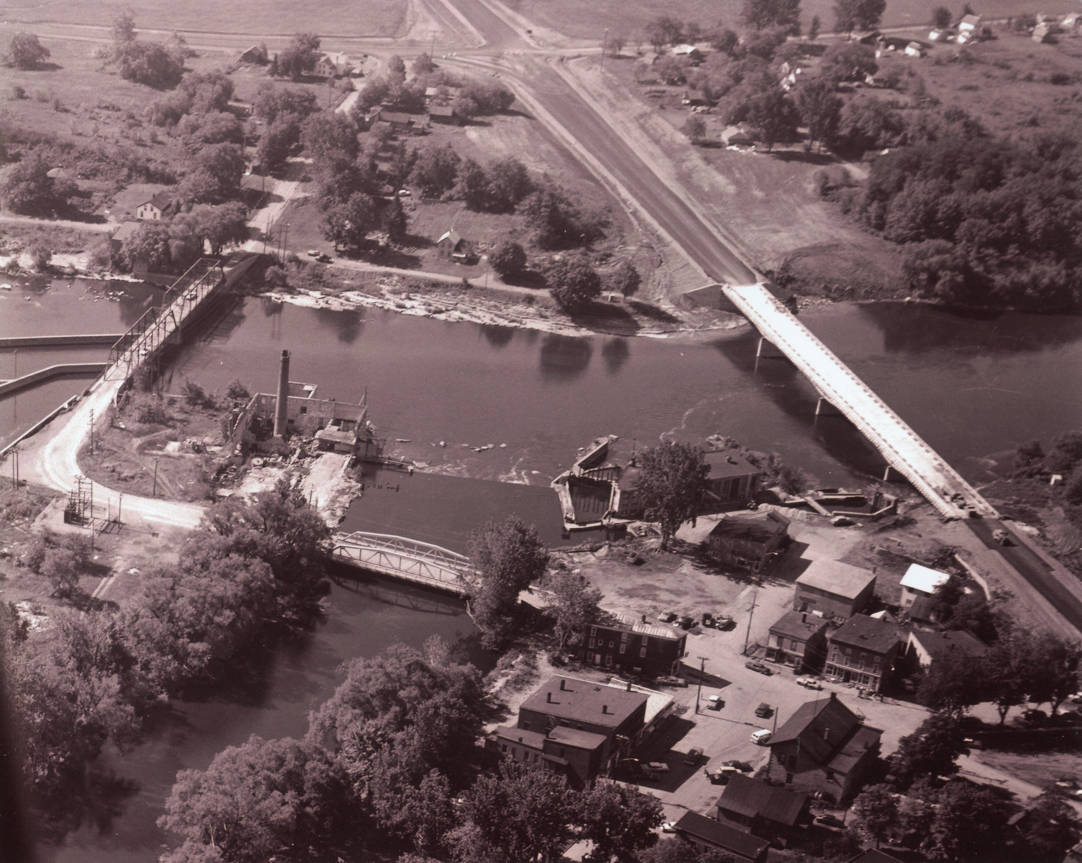 Aerial view of Dexter