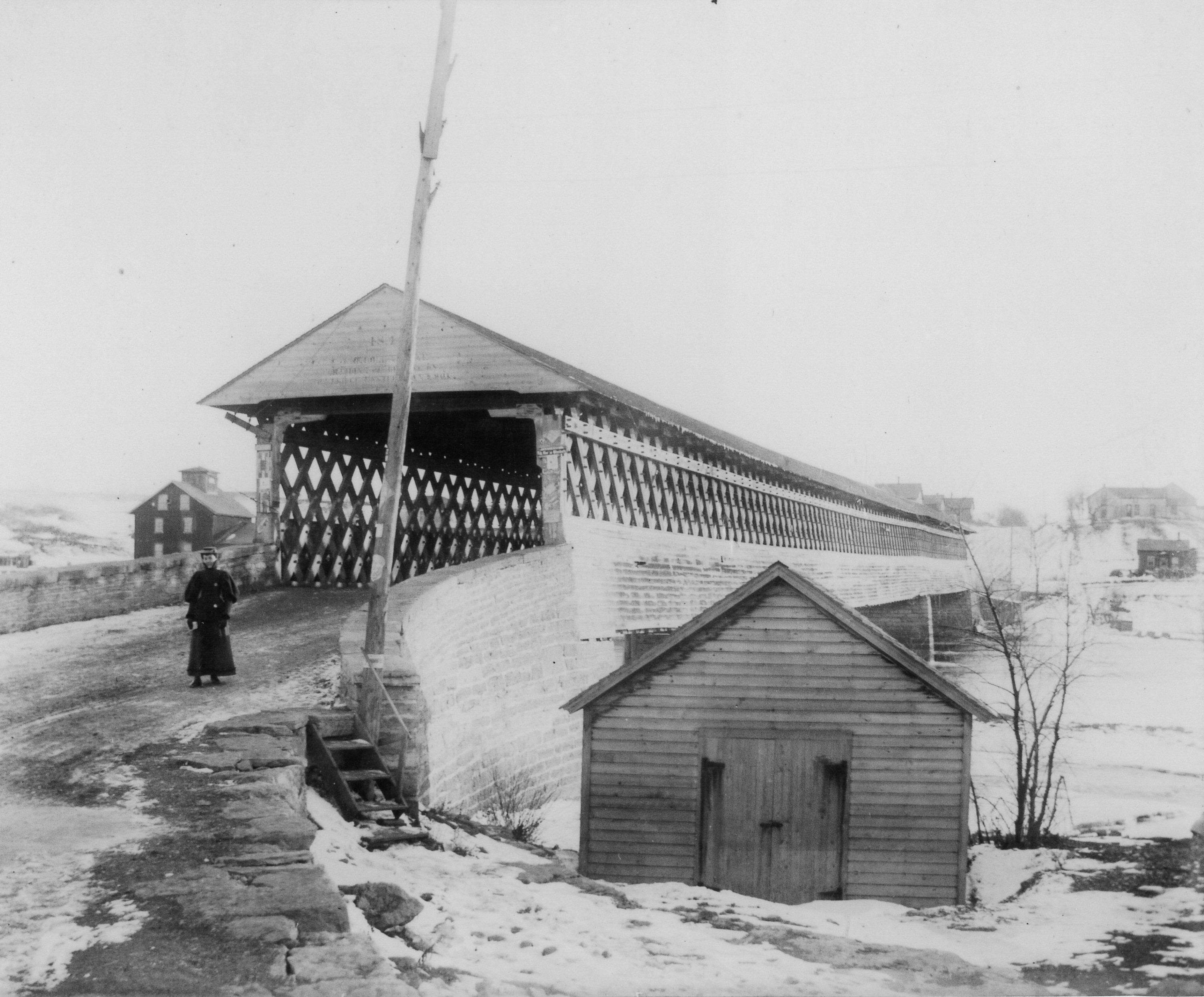 Building a bridge in South Colton