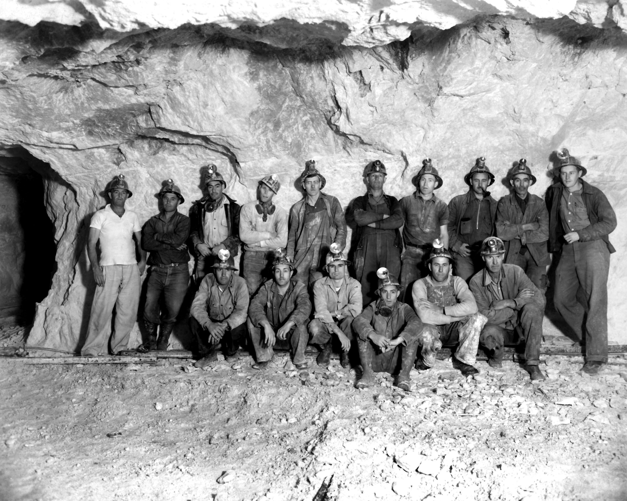 Close shot of ore separator in Lyon Mountain