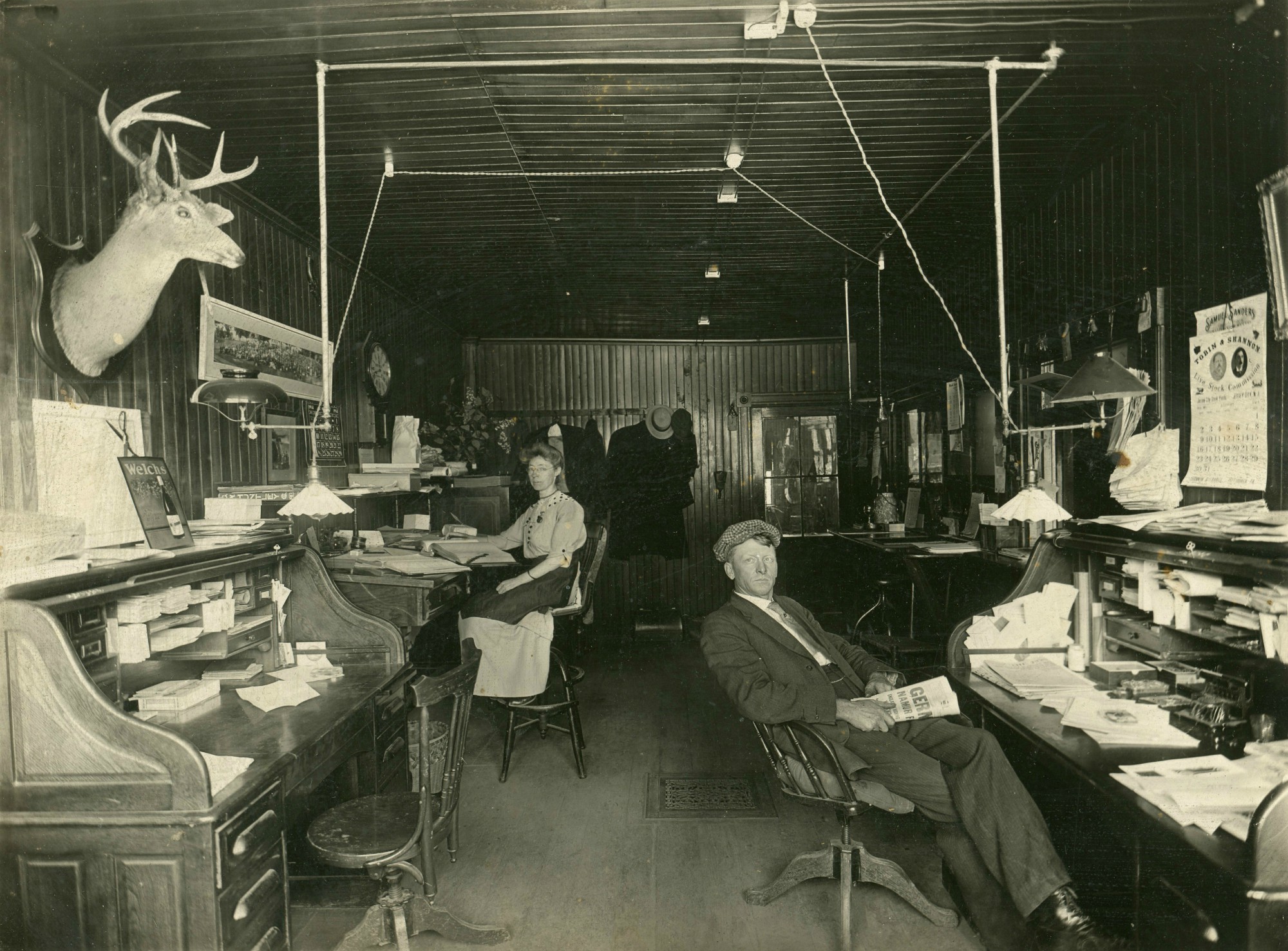 Inside Hammond Businesses in the Early 1900s
