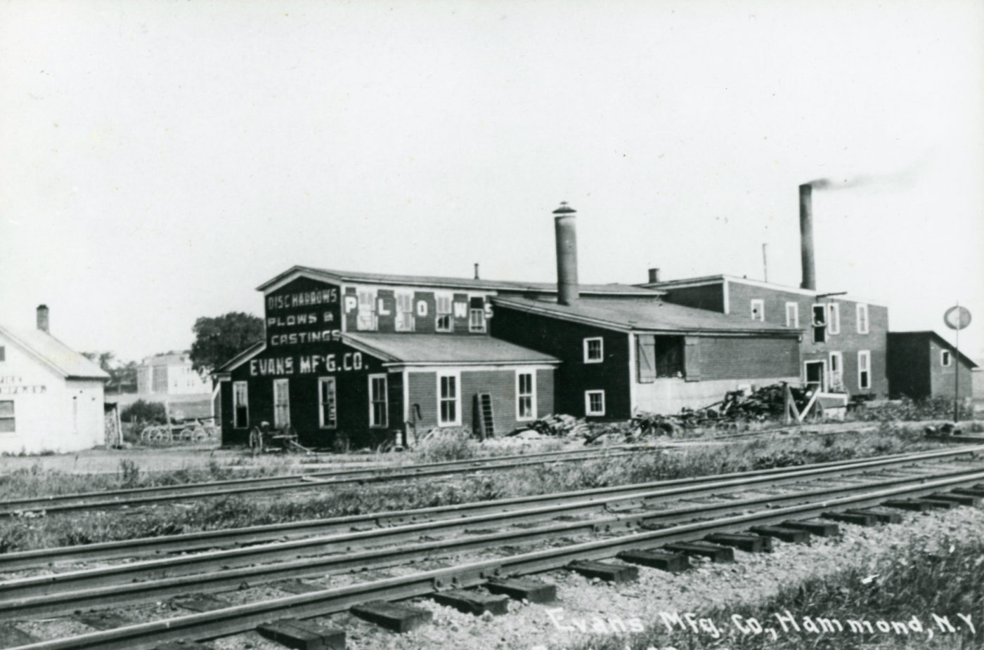 Exterior of the Evans Manufacturing Company in Hammond