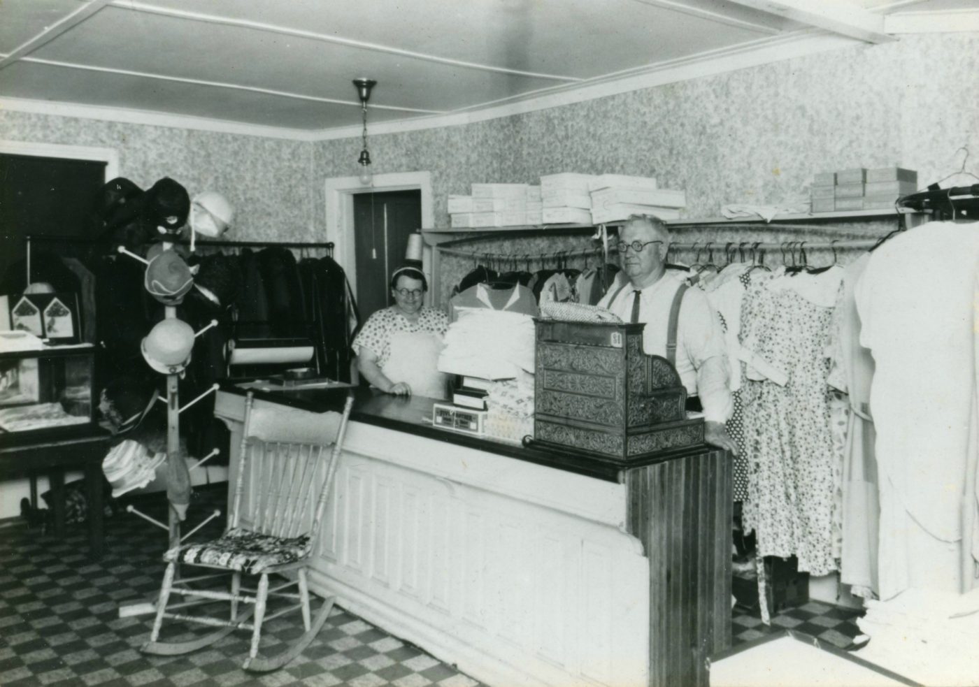 Inside the Tann Clothing Store in Hammond