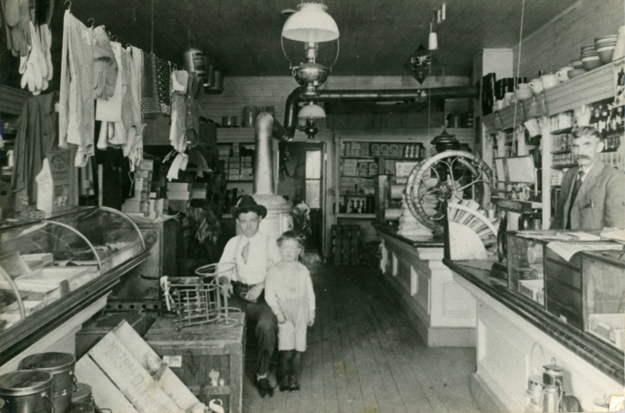 Inside the Clark General Store in Crary Mills