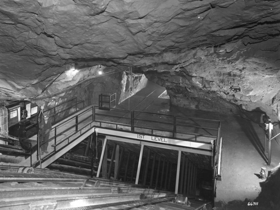 No. 7 concentrating mill in Mineville