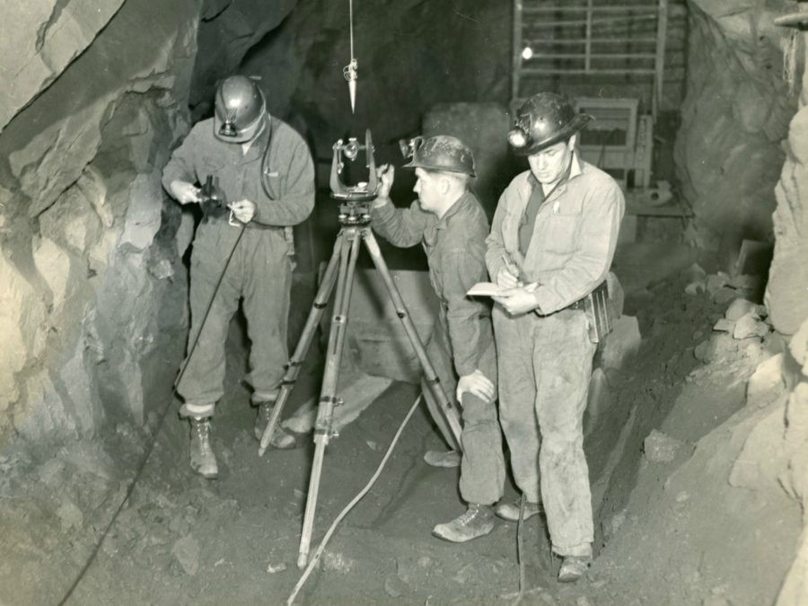 The headframe at Lyon Mountain Mine in Lyon Mountain