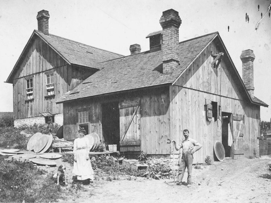 Wilna Farms Company Butter and Cheese Factory in Carthage