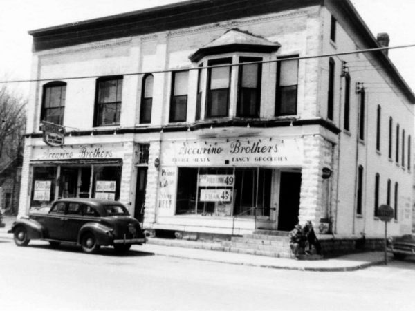 The Accarino Brothers grocery meat market in West Carthage