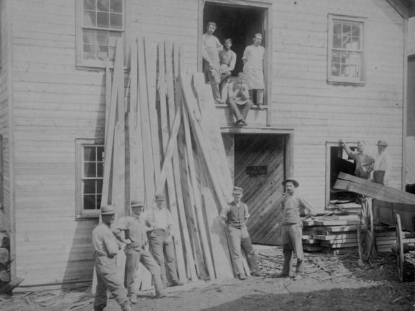 Meyer & Ross Furniture Factory workers in West Carthage