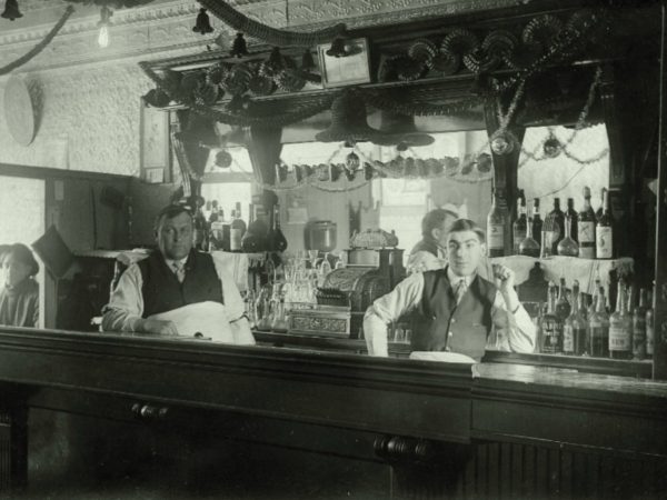 Inside Marquette’s Bar in Carthage