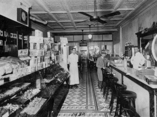 Kandyland confectionary shop interior in Carthage