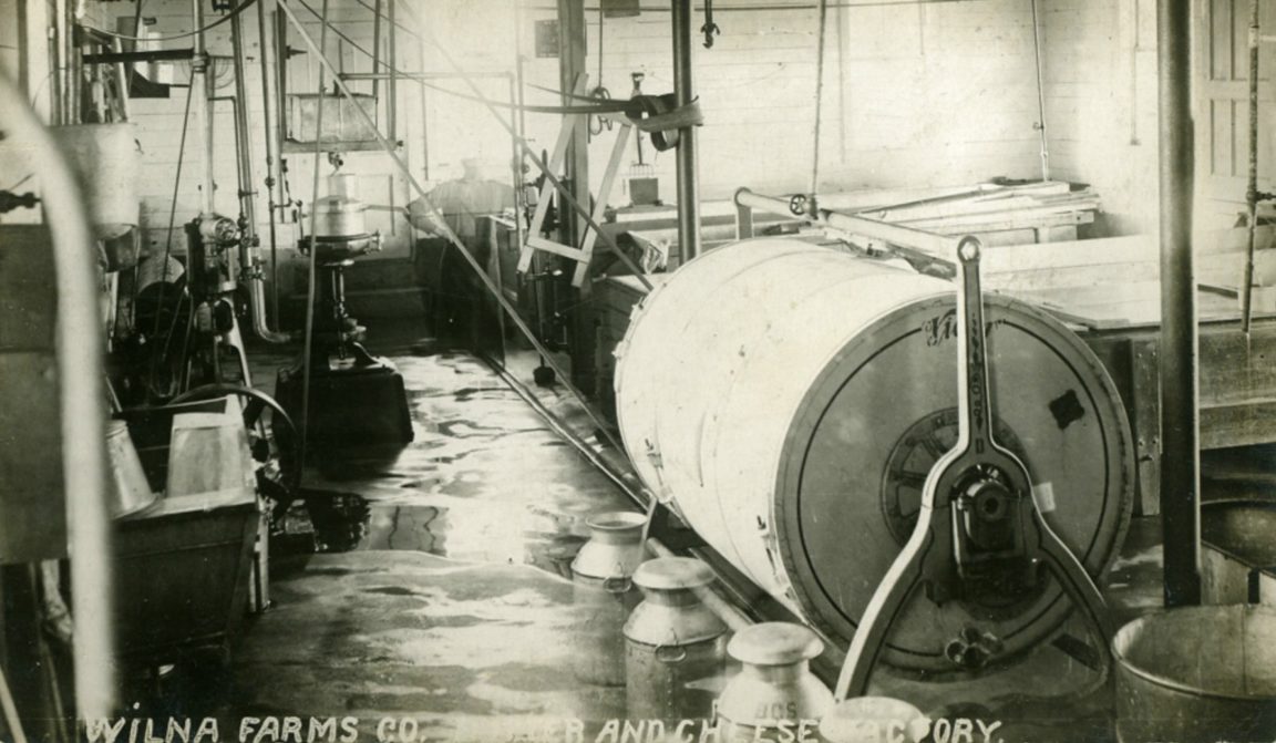 Wilna Farms Company Butter and Cheese Factory in Carthage