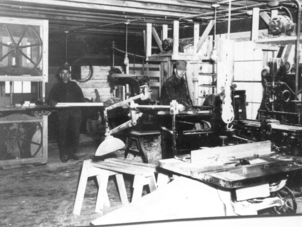 Paper mill machine shop in Carthage