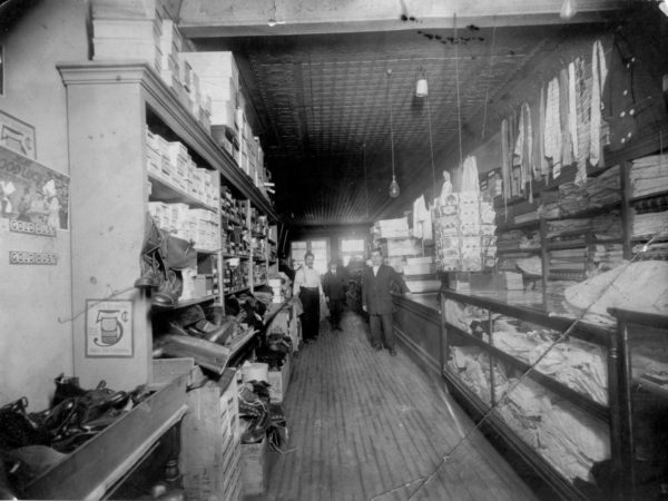 Interior of Nolands Dry Good Store in Carthage