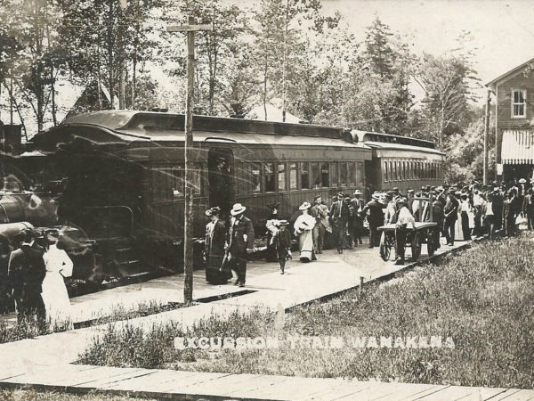 The Excursion Train in Wanakena