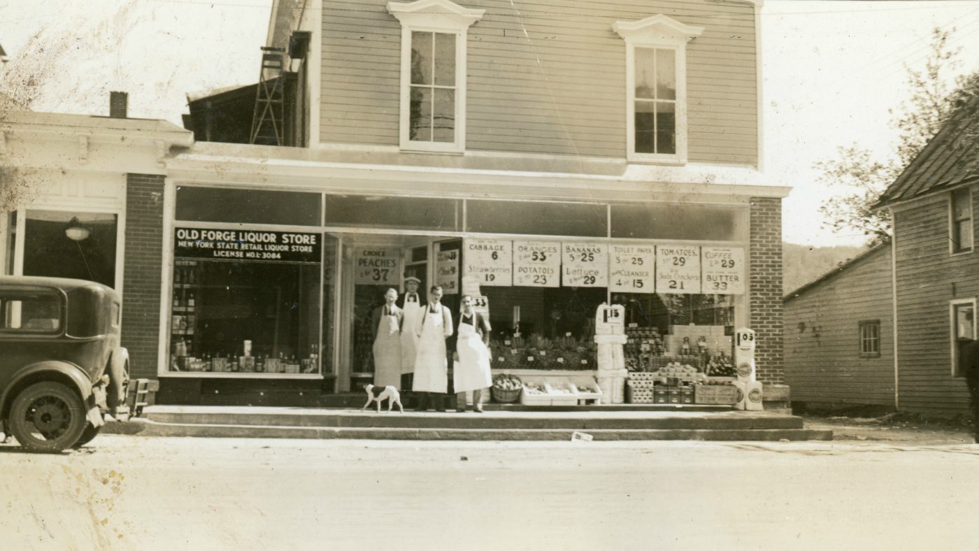 Liquor store and grocery in Old