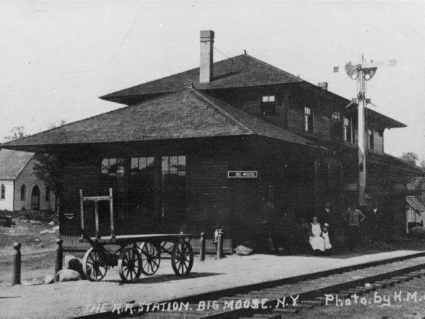 Railroad Station in Big Moose