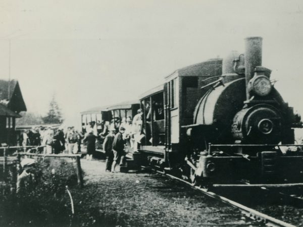 Marion River Carry train in the