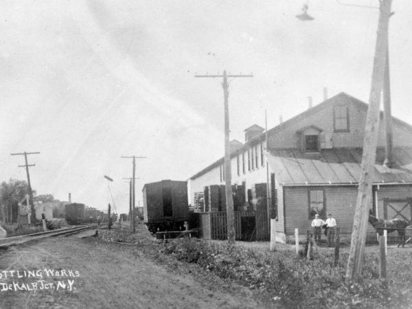 Borden’s milk plant in De Kalb Junction