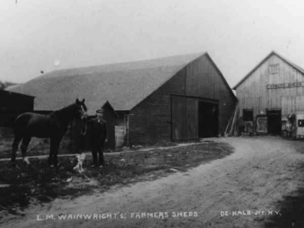 L.M. Wainwright’s Farmers Sheds in De Kalb Junction