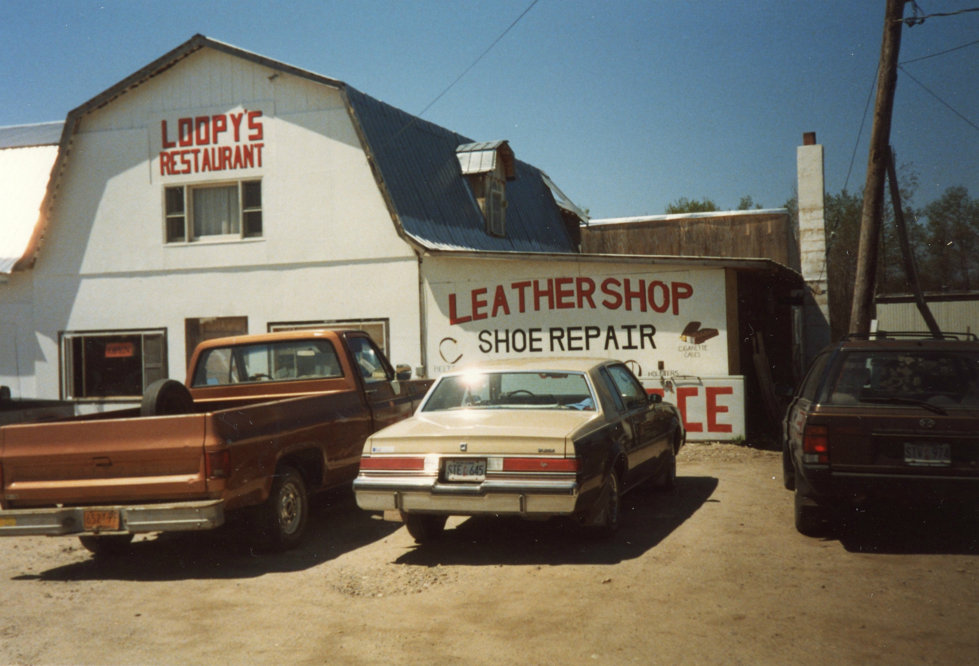 Loopy’s Restaurant and Leather Shop in De Kalb Junction