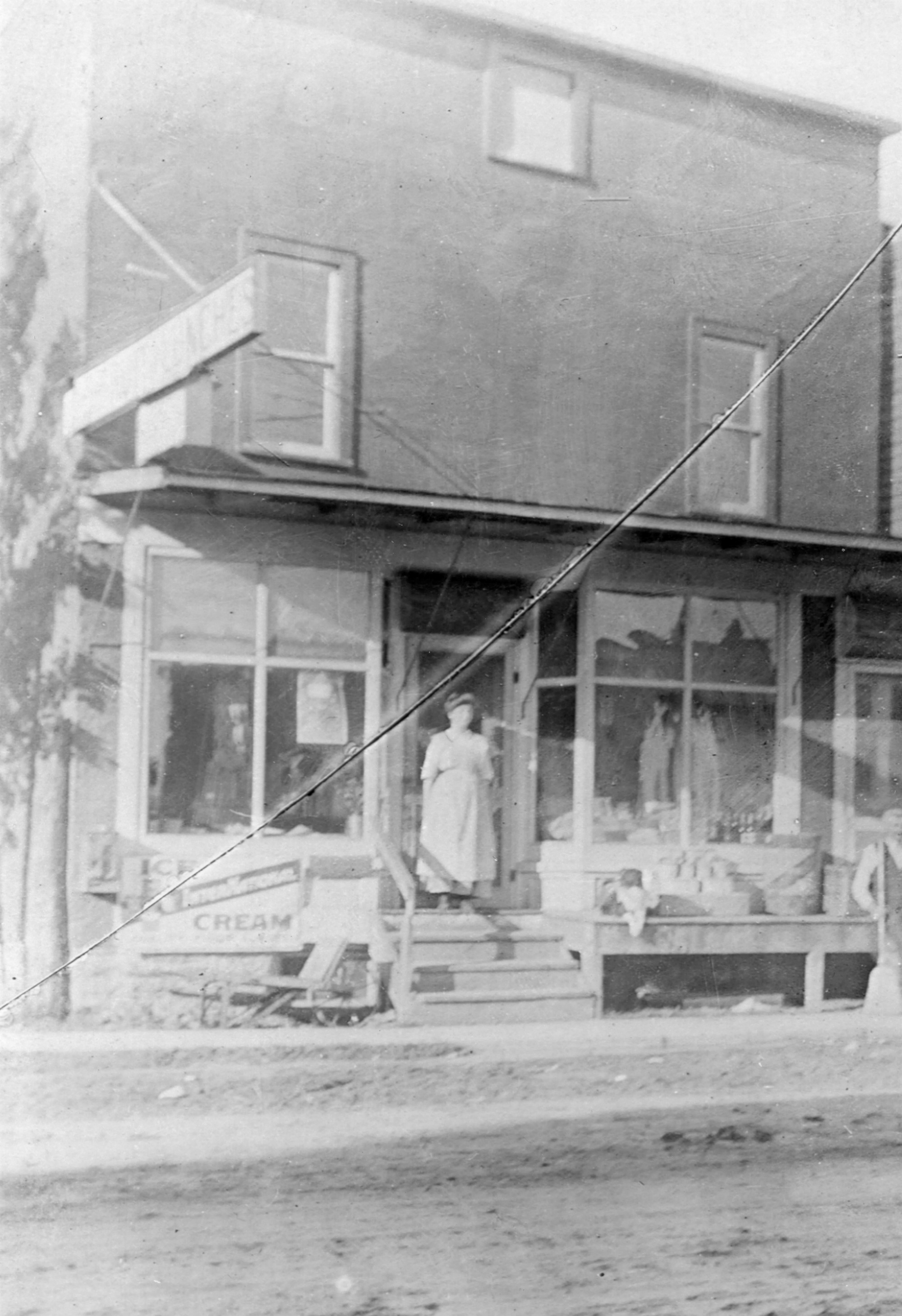 Exterior of the Walrath General Store in De Kalb Junction
