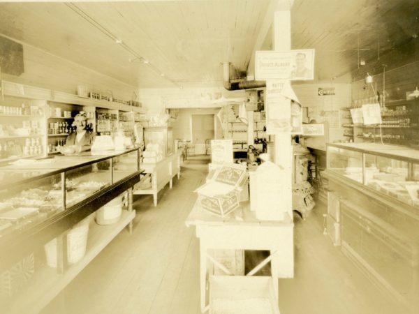 Walrath General Store interior in De Kalb Junction