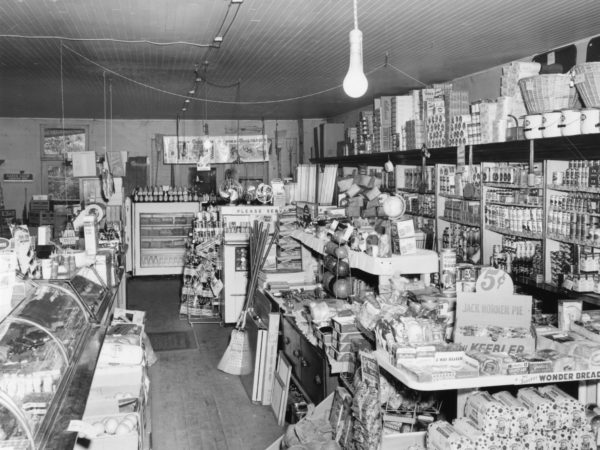 Inside Dairy Lea Ice Cream and Groceries in De Kalb Junction