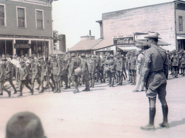 Army maneuvers in the De Kalb Junction