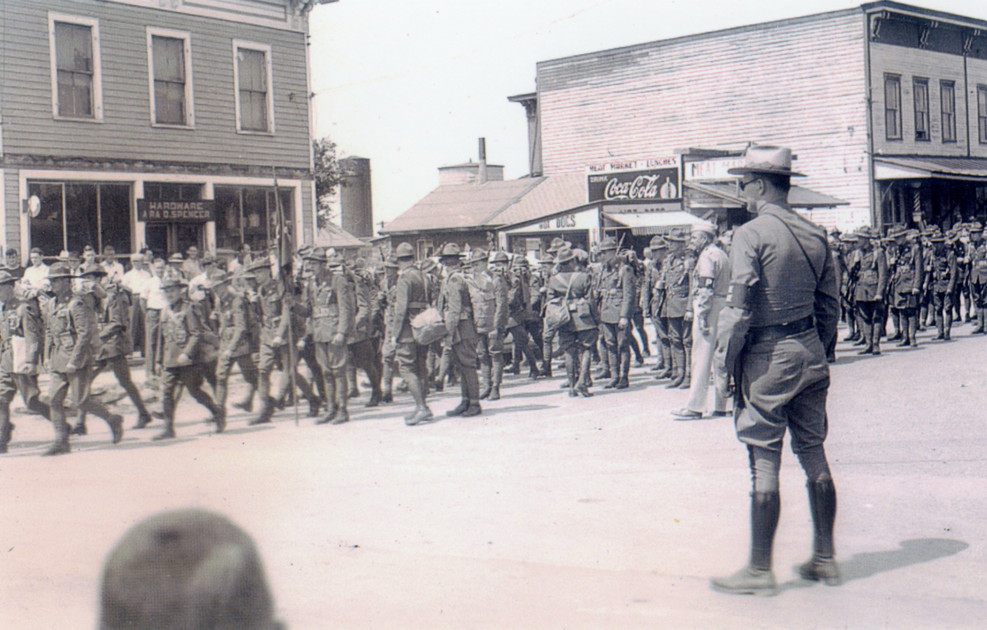 Army maneuvers in the De Kalb Junction