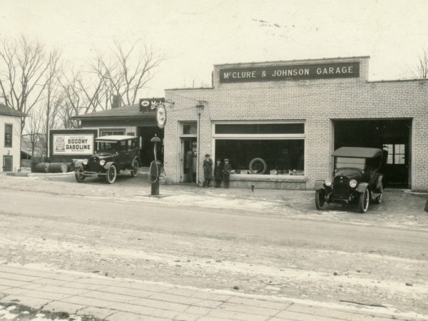 McClure and Johnson’s Garage in Richville