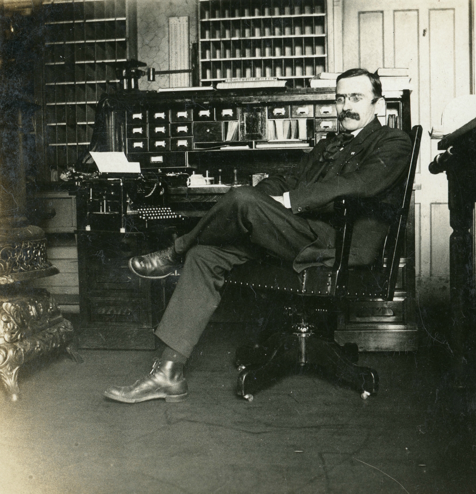 Postmaster in De Kalb Junction