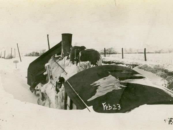 Snowplow and passenger train collision in the Town of De Kalb 1