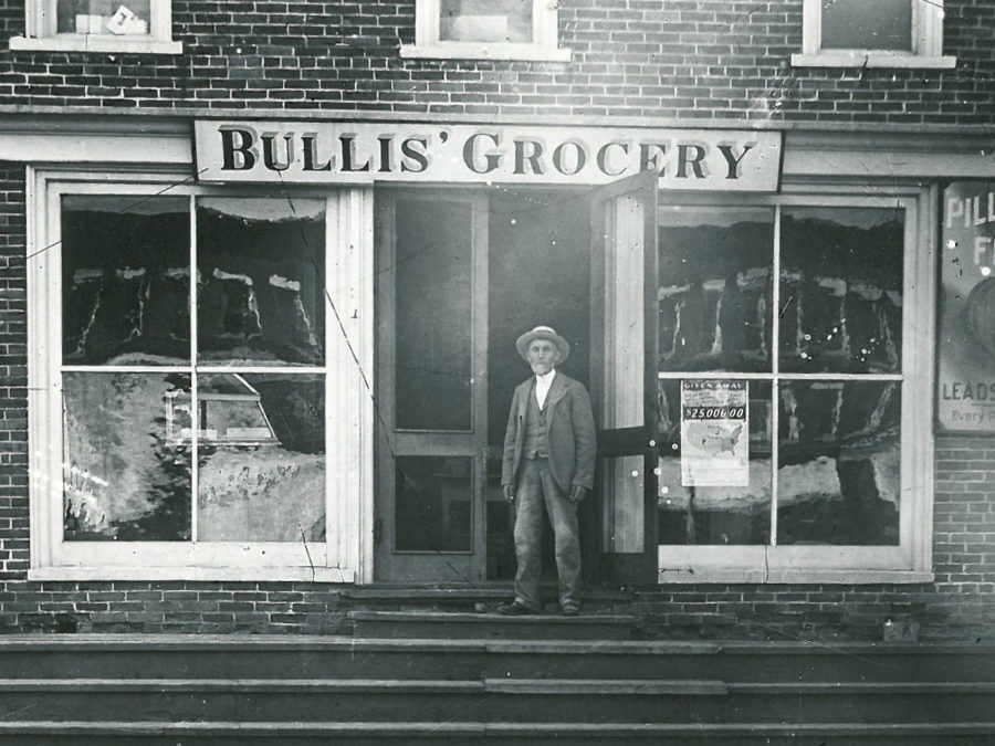 The exterior of Estes Bros. Grocery Store in Keene Valley