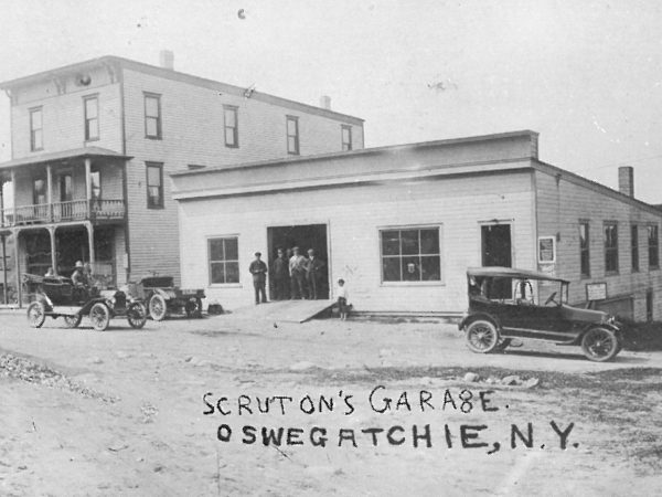 Scruton’s Garage in Oswegatchie