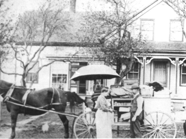 Wagon peddler in Hammond