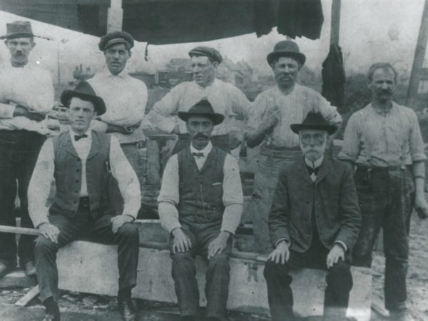 Quarry workers and management in Gouverneur