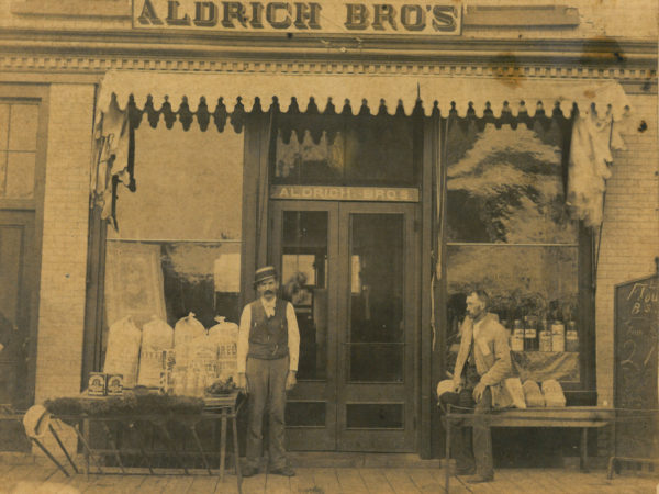 Aldrich Brothers storefront in Canto