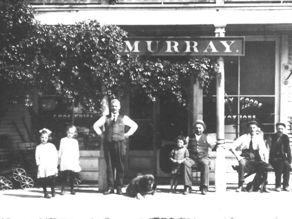 Exterior of Murray Dry Goods Store in Brasher