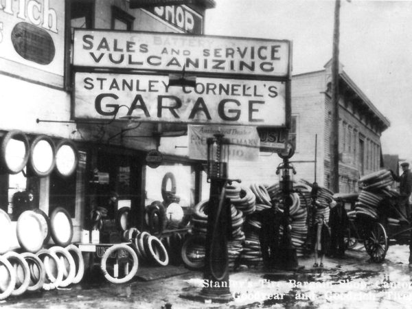 Stanley Cornell’s Garage in Canton