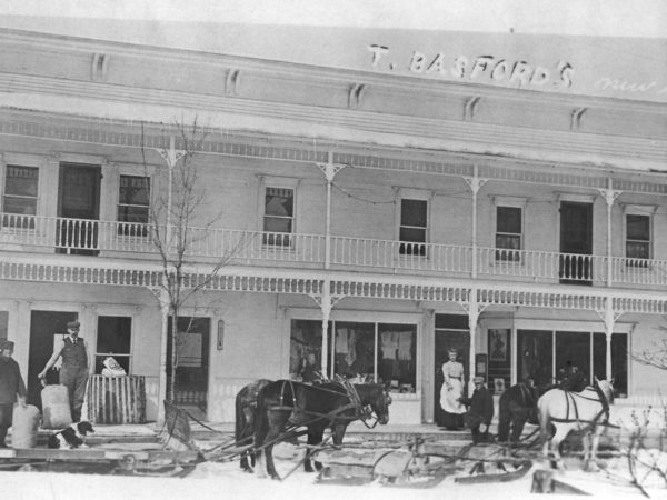 Thomas Basford’s store in DeGrasse