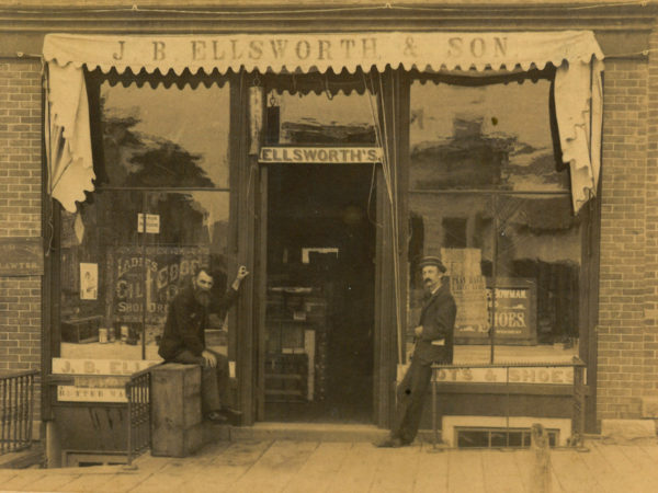 J.B. Ellsworth & Son shoe store in Canton