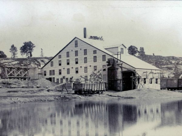 The St. Lawrence Pyrites Mill in Stellaville