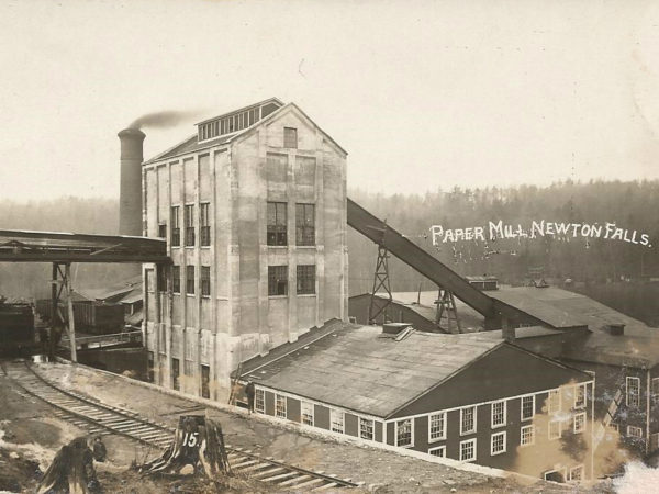 Newton Falls Paper Mill buildings in Newton Falls